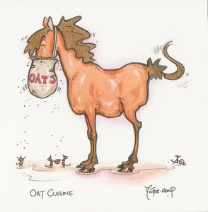 View Item Minter Temp Greetings Card 'Oat Cuisine'